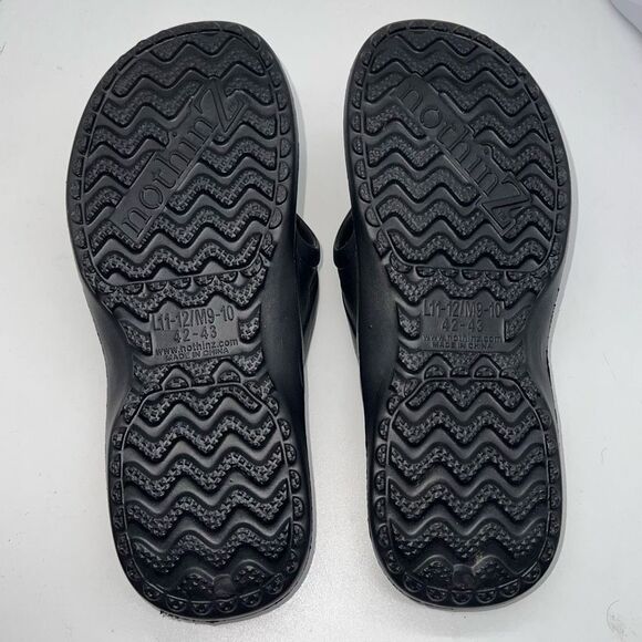 Nothinz Adult Thong Sandals Black L11-12 M9-10 - Picture 8 of 8